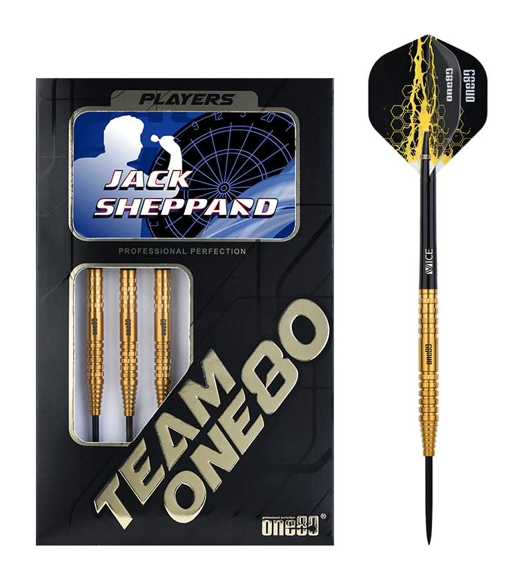 One80 Jack Sheppard Steel Tip Darts - 21gm
