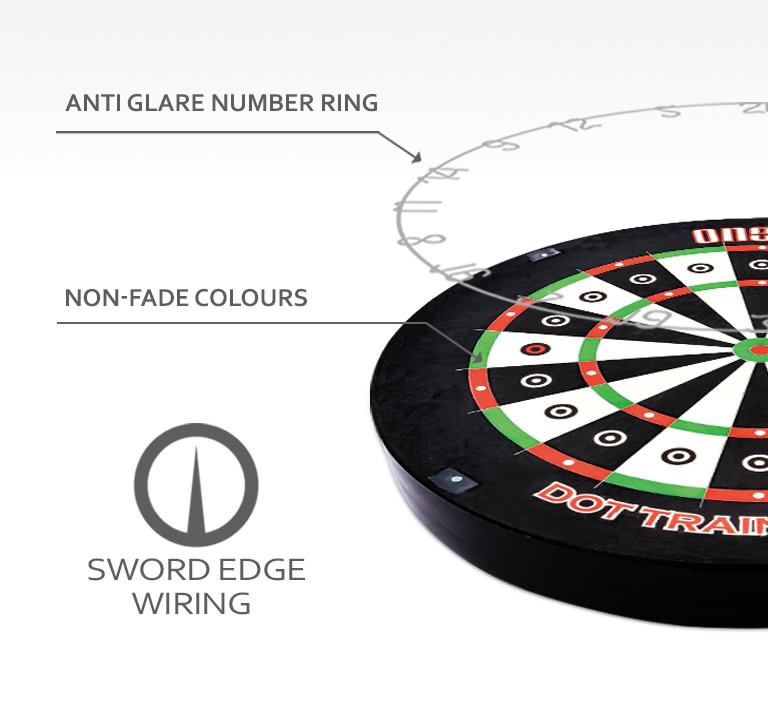 STEELTIP DARTBOARD DOT TRAINER PLUS