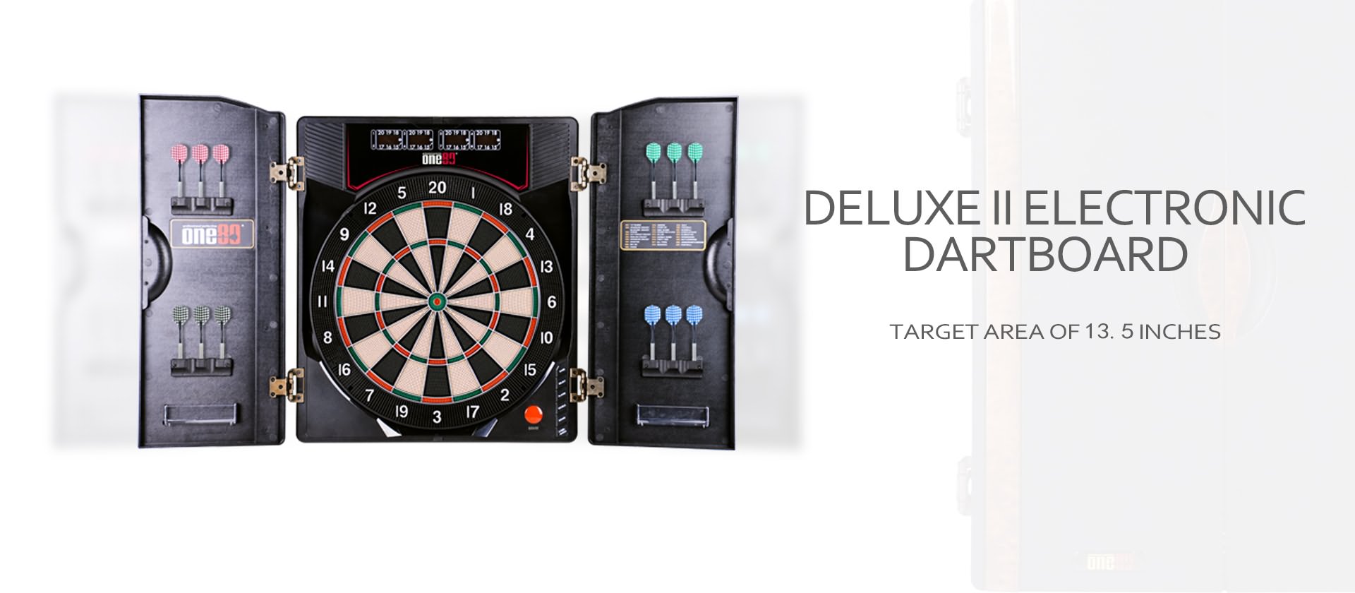 SOFTIP DARTBOARD: DELUXE II ELECTRONIC DARTBOARD